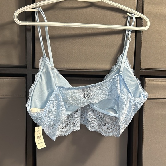 Aeropostale Light Blue Lace Bralette - Picture 2 of 4